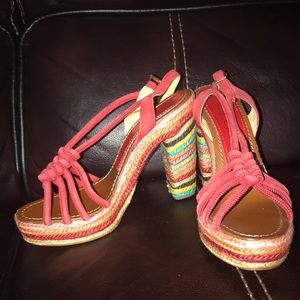 Paloma Barceló Rainbow heels